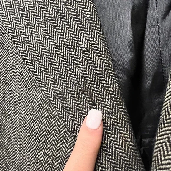 Lord & Taylor Jack Victor Collection Mens Gray Suit Jacket Size 46